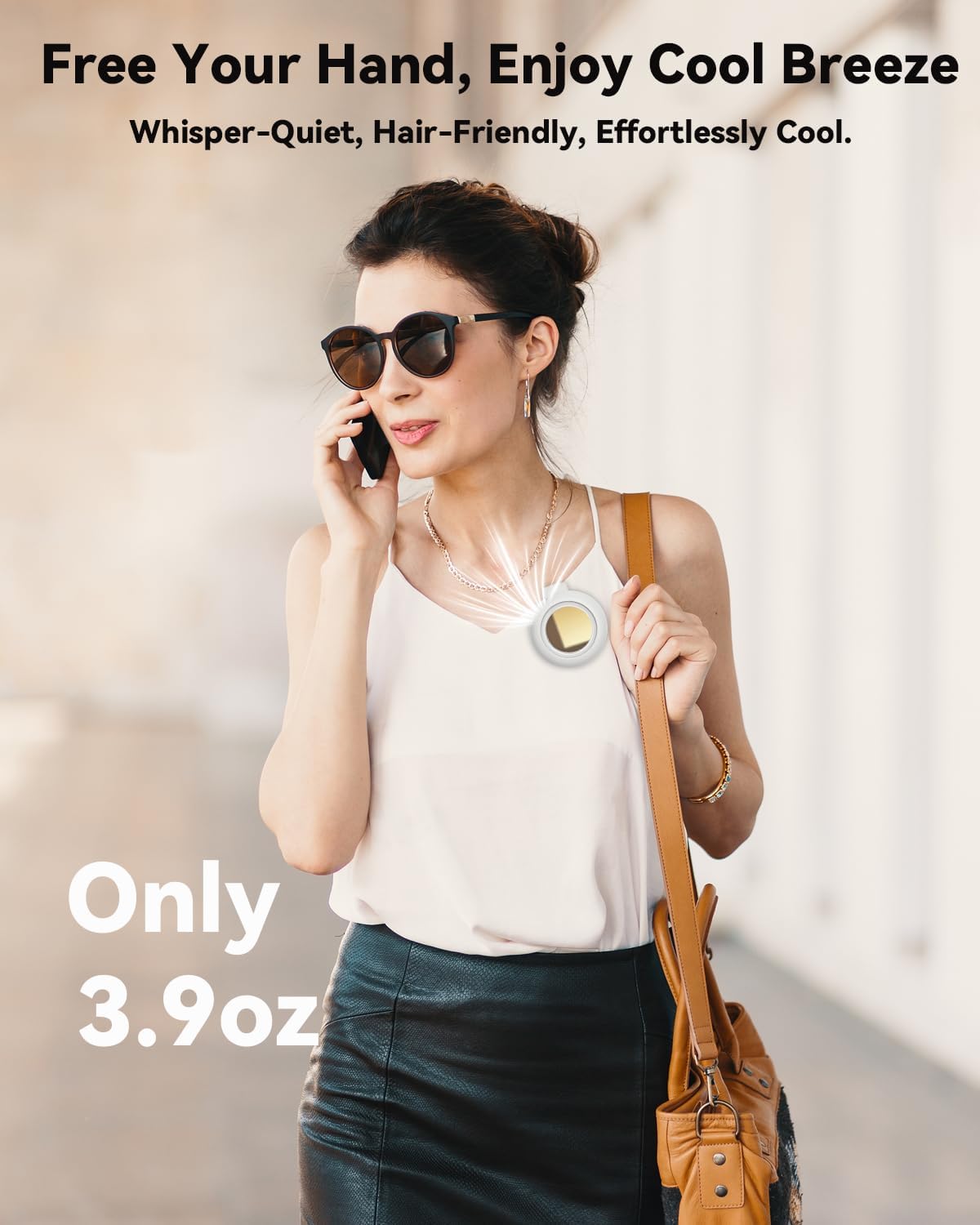 BreezeClip™ Mini Clip-On Fan